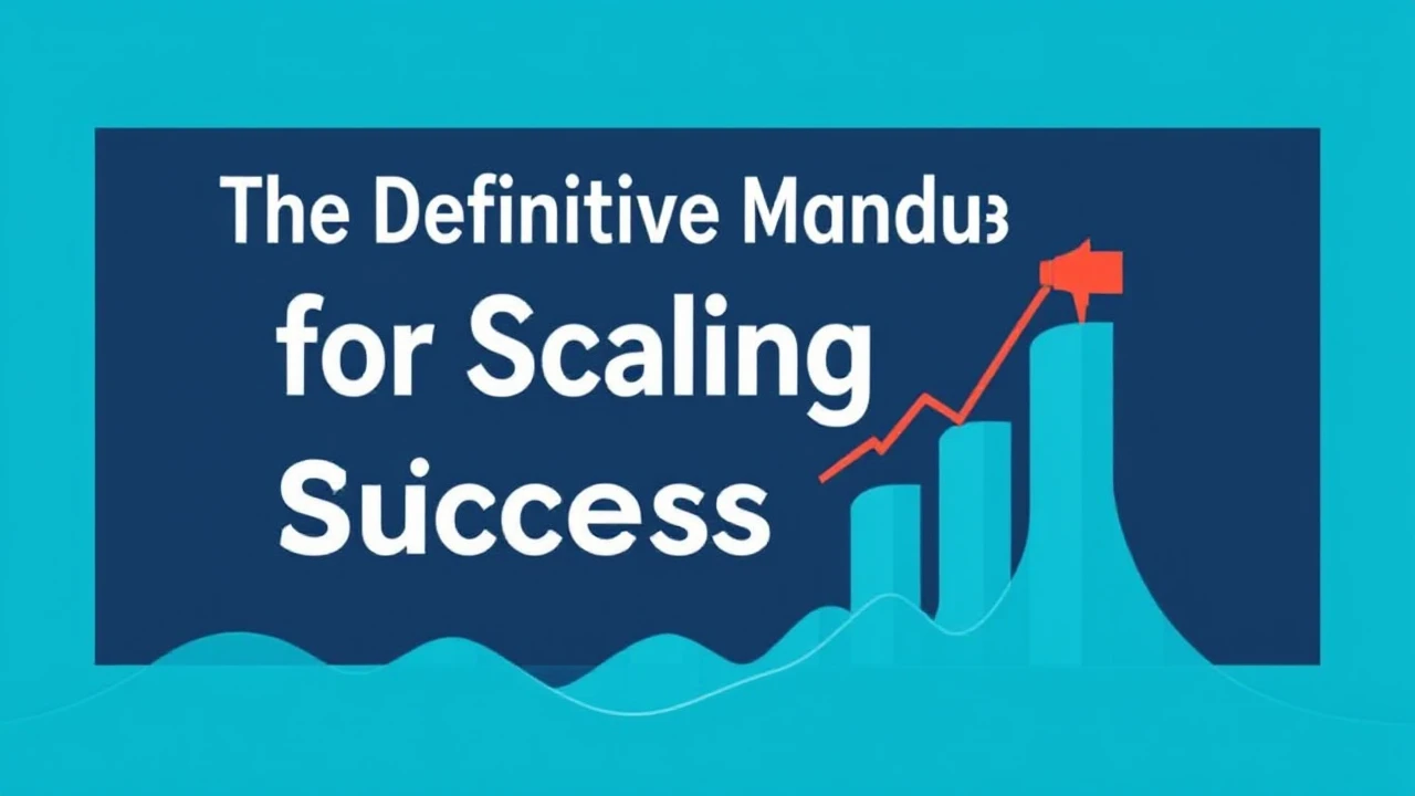 The Definitive Manual for Scaling Your Company Successfully