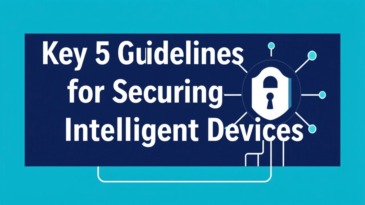 Key 5 Guidelines for Securing Your Intelligent Devices