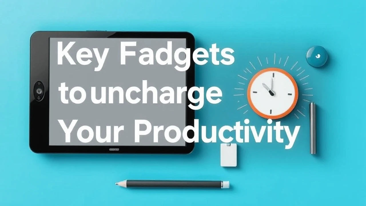 Key Gadgets to Supercharge Your Productivity