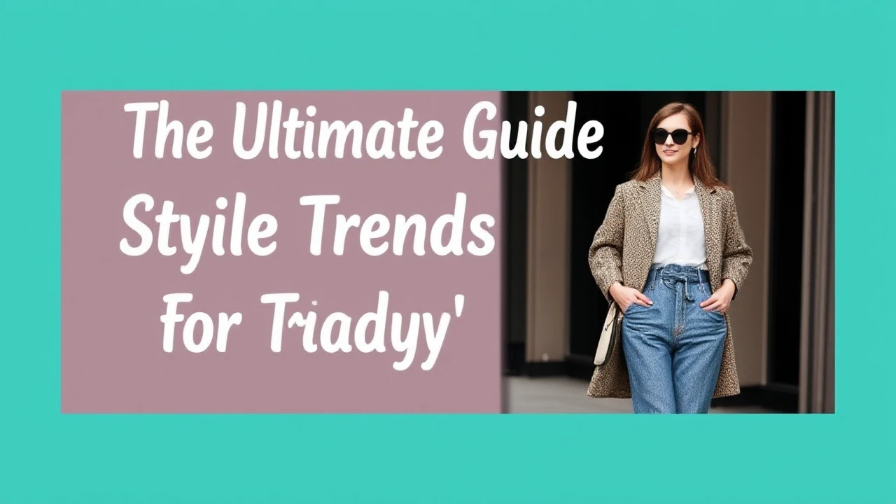 The Ultimate Guide to Style Trends for Today's Woman