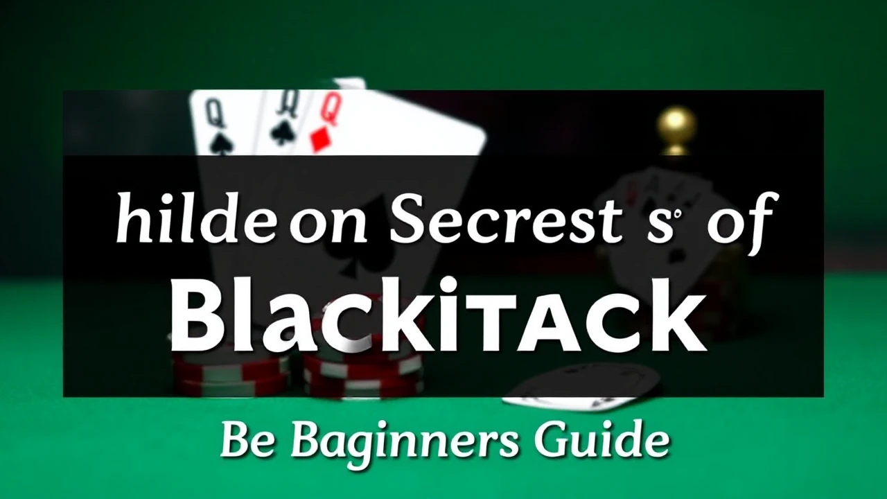 Unveiling hidden Secrets of Blackjack: The Beginner's Guide