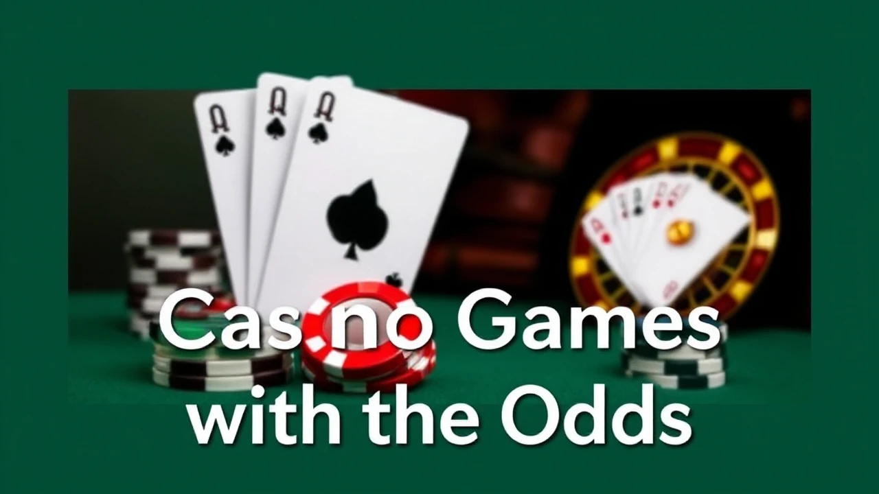 Exploring the Top 5 Casino Games with the Best Odds