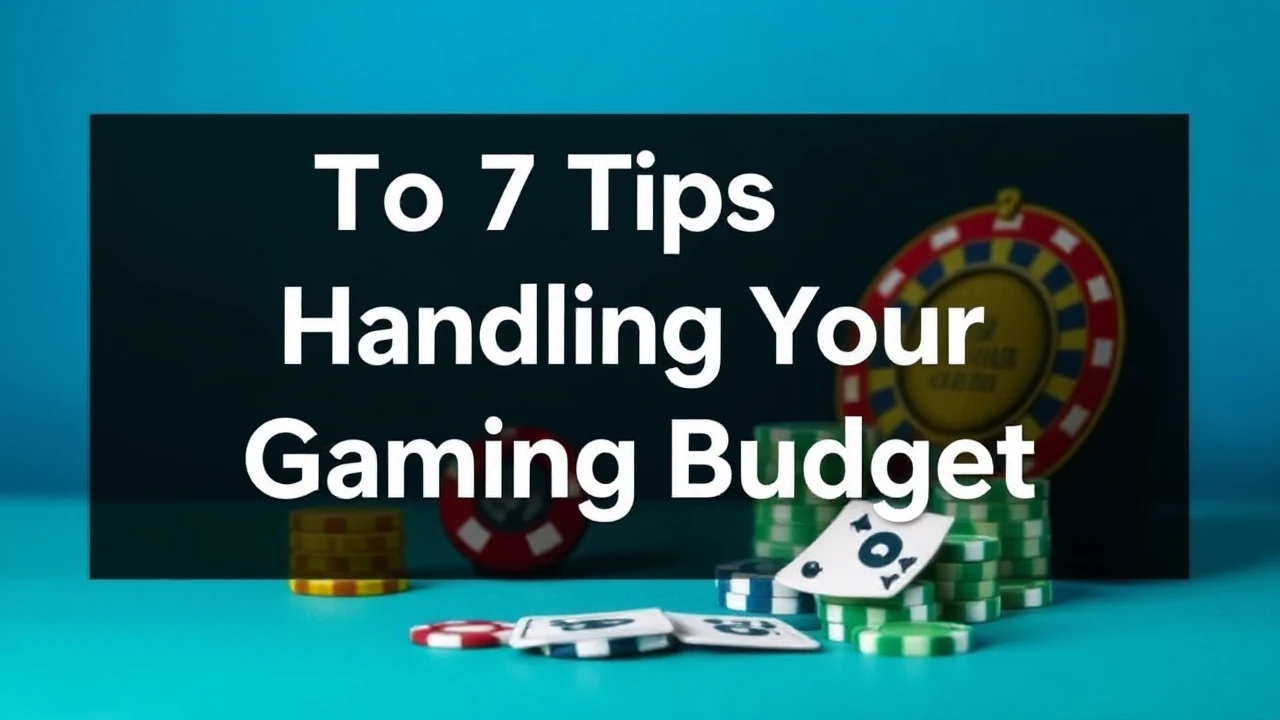 Top 7 Tips for Handling Your Gaming Budget