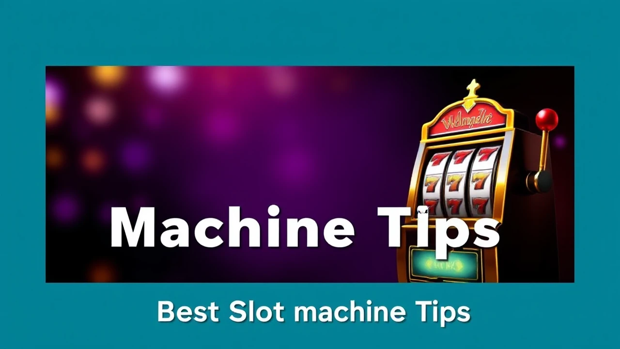 Increase Your Chances: Best Slot Machine Tips