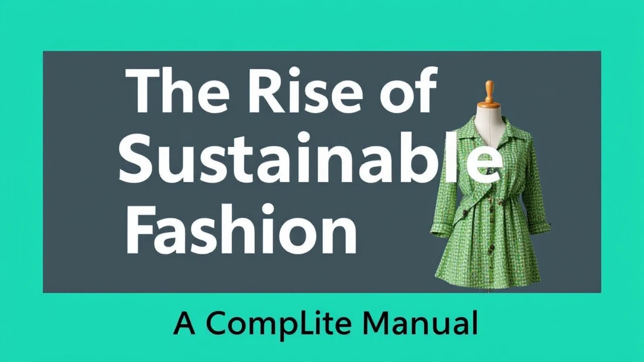 The Rise of Sustainable Fashion: A Complete Manual