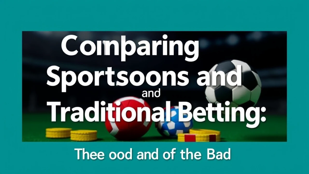 Comparing Sportsbooks and Traditional Betting: The Good and the Bad