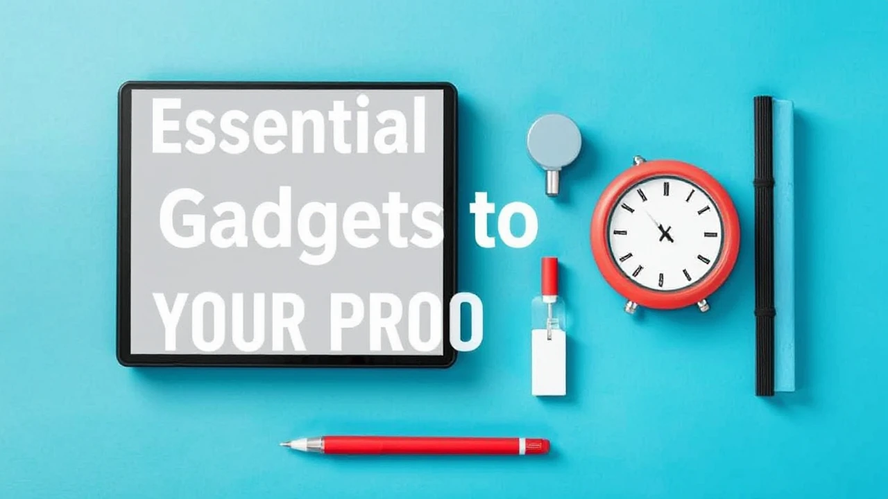 Essential Gadgets to Supercharge Your Productivity