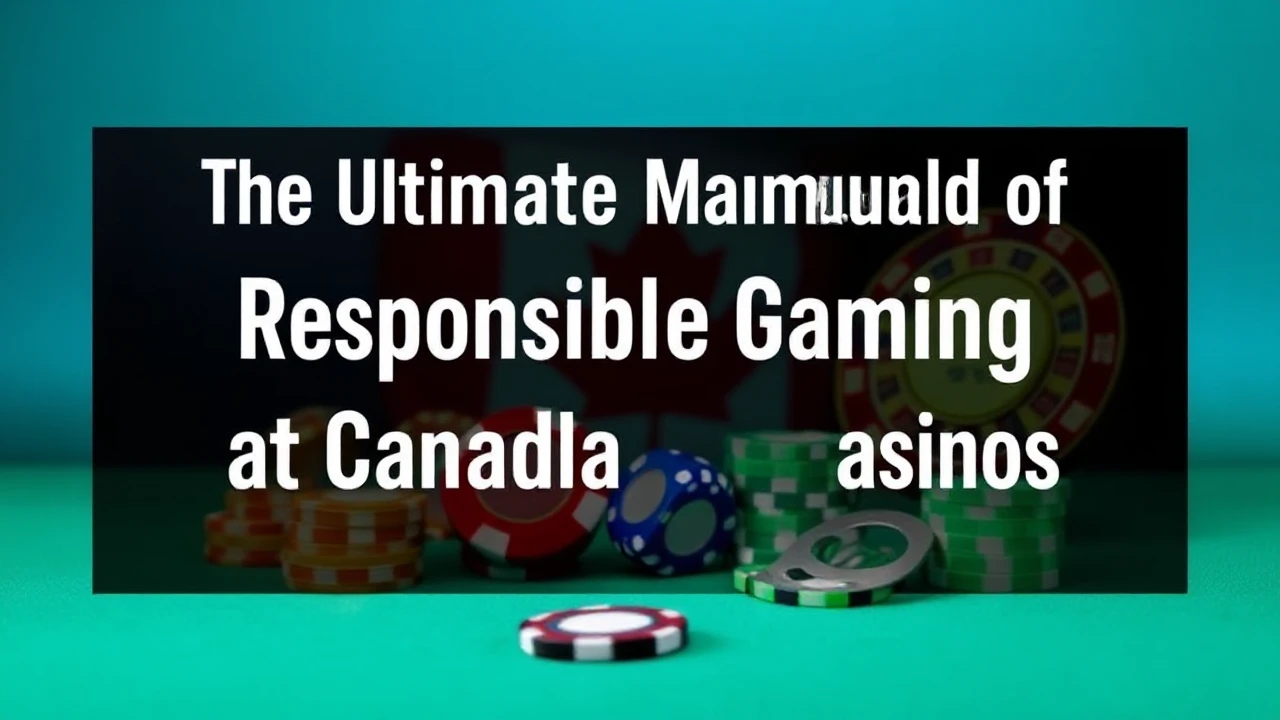 The Ultimate Manual of Responsible Gaming at Canada Online Casinos