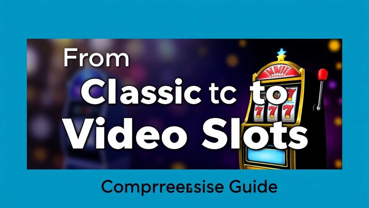 From Classic to Video Slots: A Comprehensive Guide
