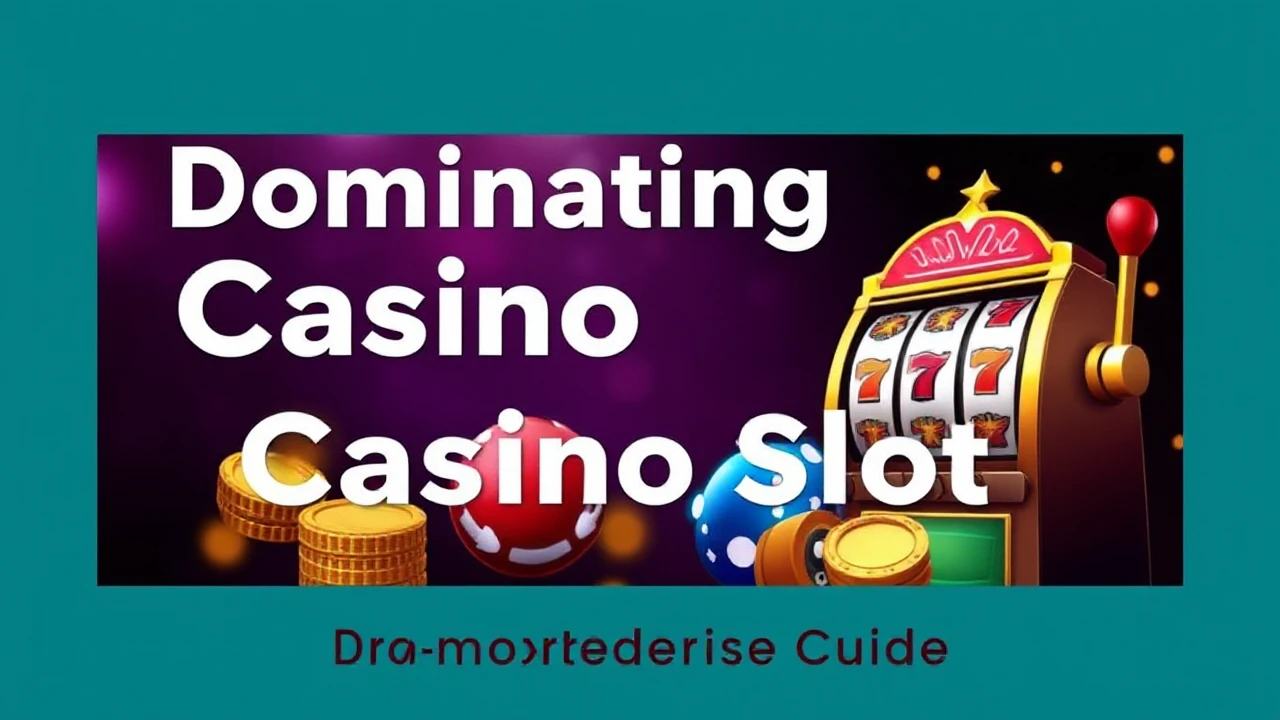 Dominating Casino Slots: Your Comprehensive Guide