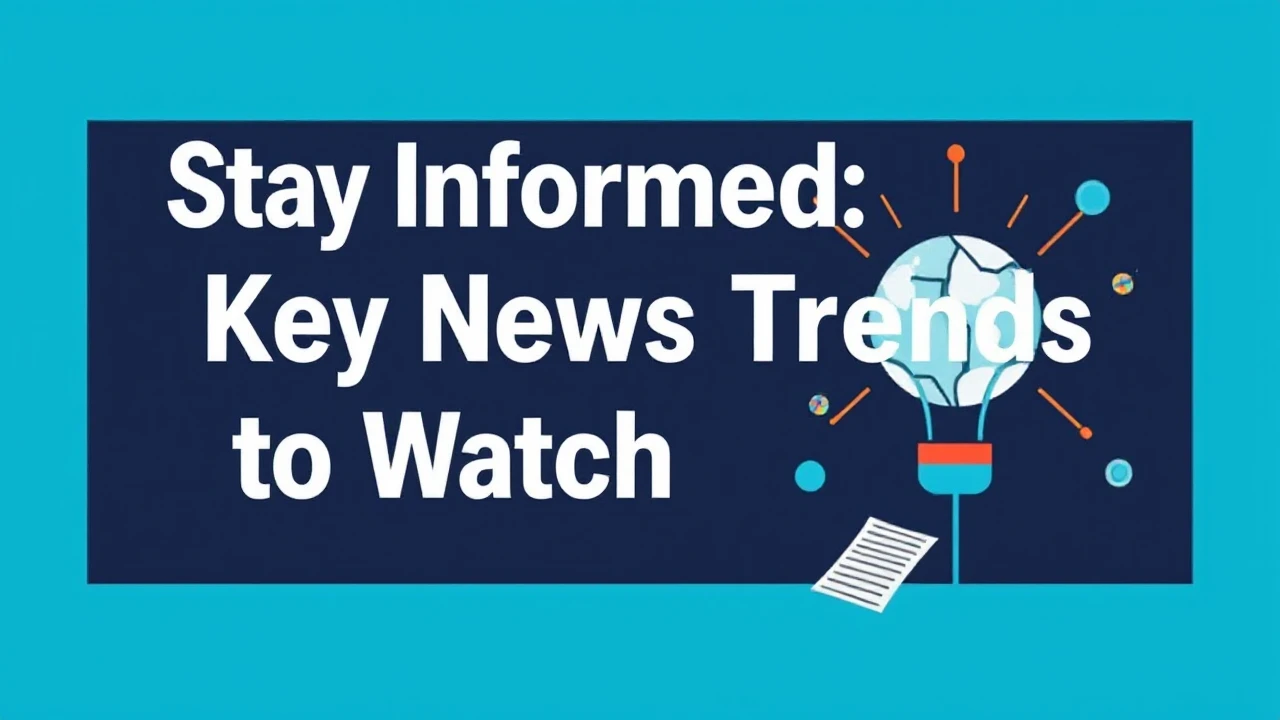 Stay Informed: Key News Trends to Watch Out For