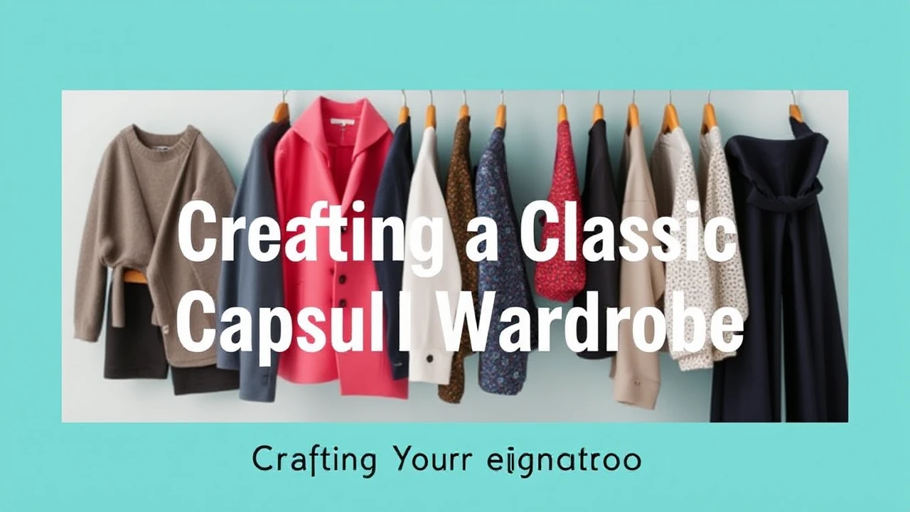 A Comprehensive Manual to Creating a Classic Capsule Wardrobe