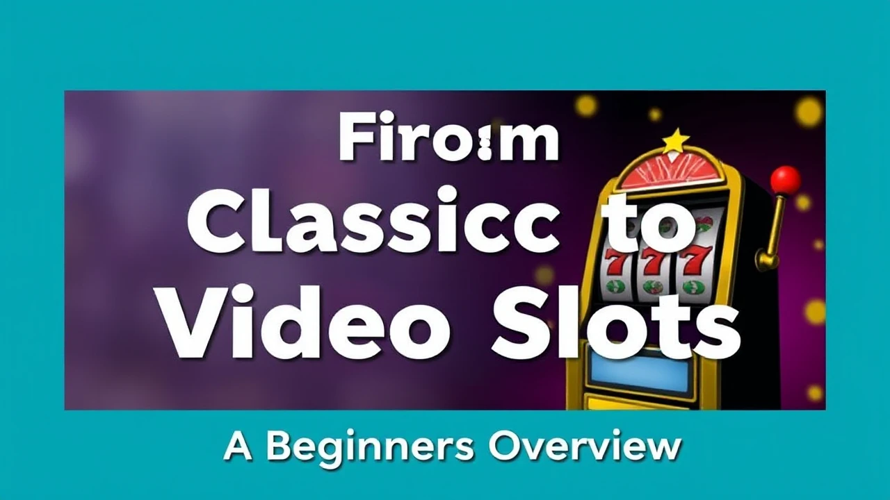 From Classic to Video Slots: A Beginner's Overview