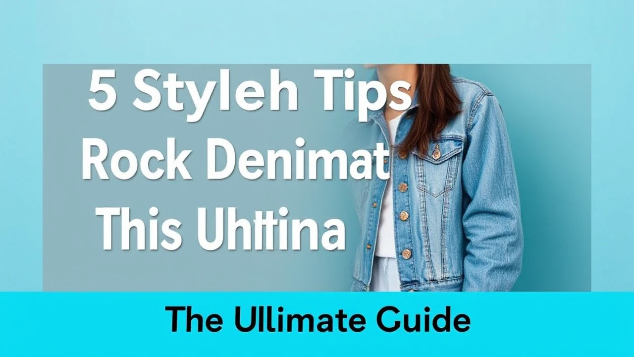 5 Stylish Tips to Rock Denim Jackets This Season: Your Ultimate Guide