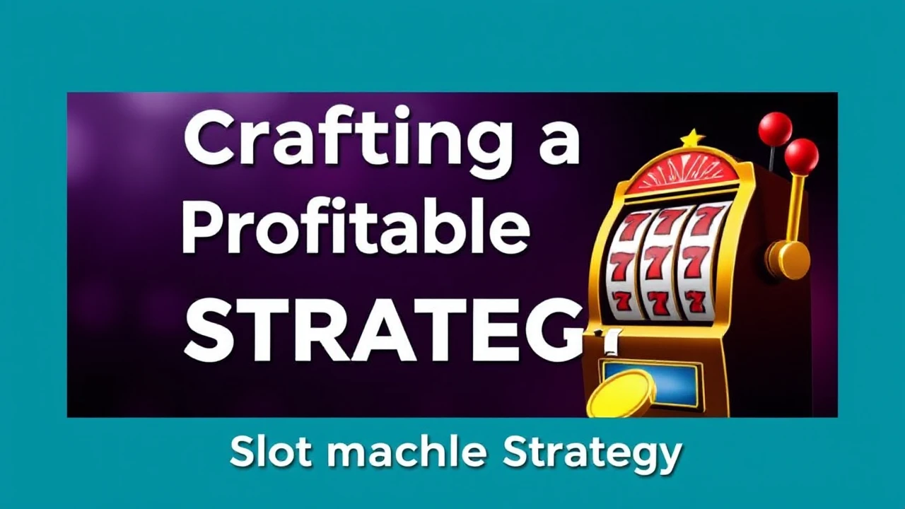 Crafting a Profitable Slot Machine Strategy