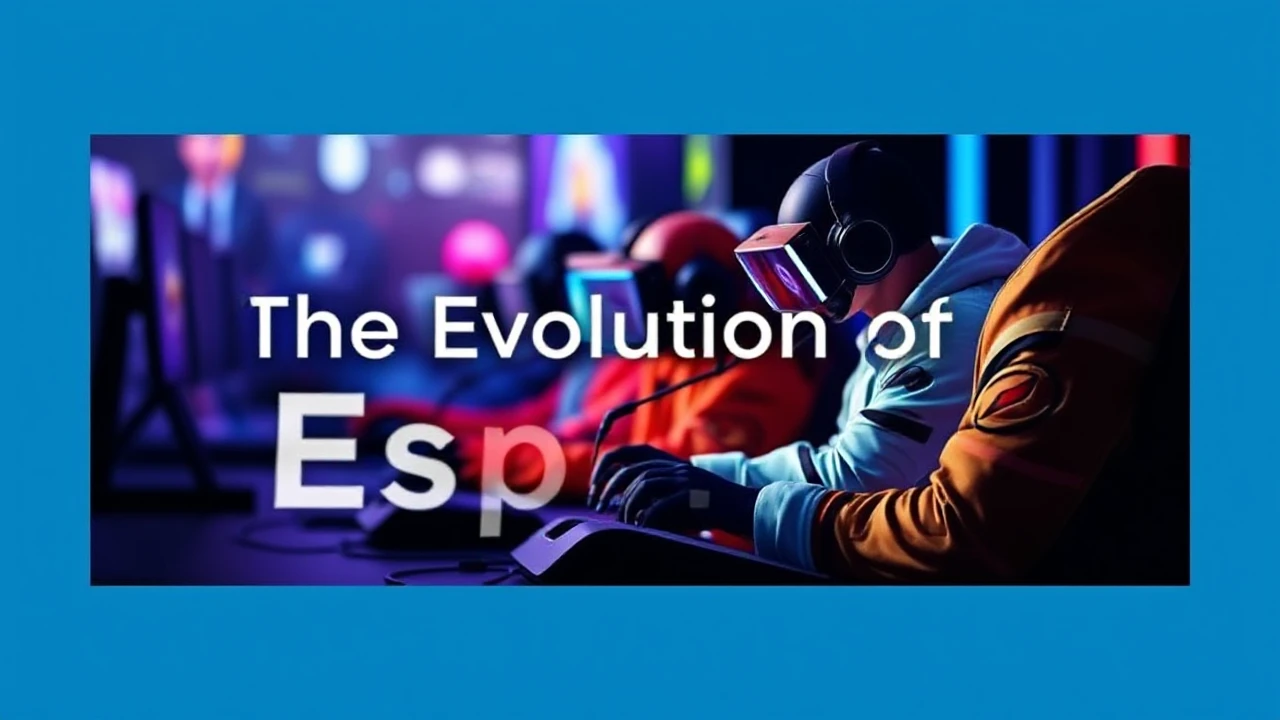 The Evolution of Esports: A Glimpse at Competitive Gaming Culture