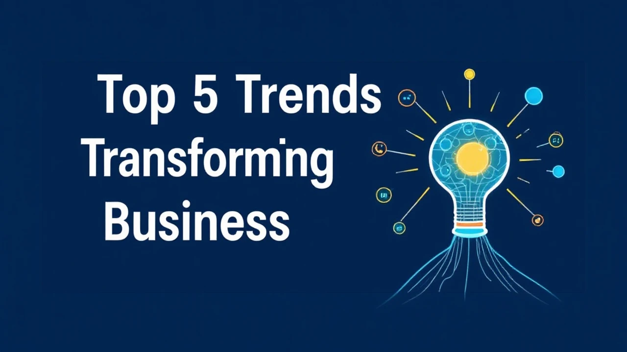 Unveiling the Top 5 Trends Transforming the Future of Business Innovation