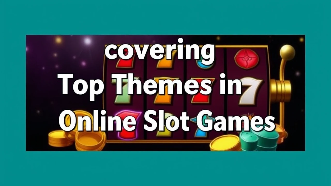 Discovering the Top Themes in Online Slot Games
