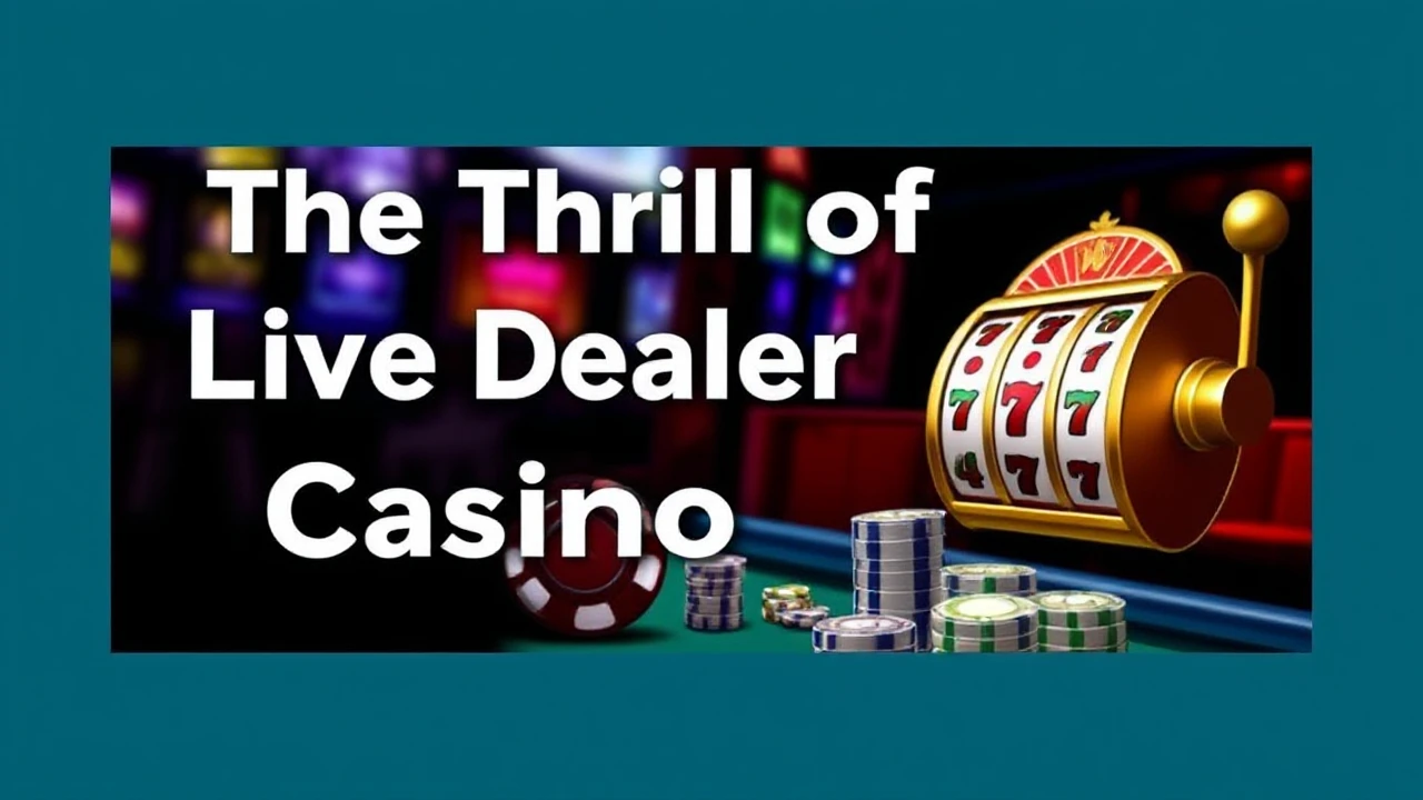 The Thrill of Live Dealer Casino Slots
