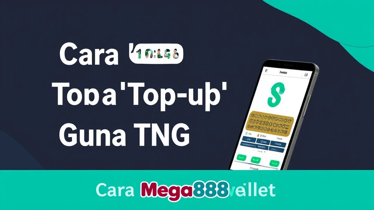 Cara ‘Top-up’ Kredit Mega888 Guna TNG eWallet