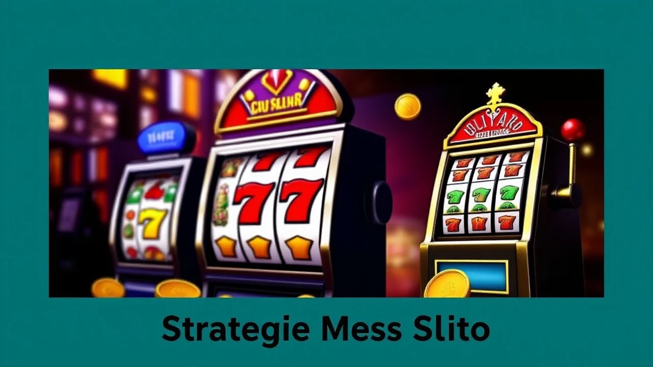 Strategi Mesin Slot Casino: Langkah Ampuh yang Harus Anda