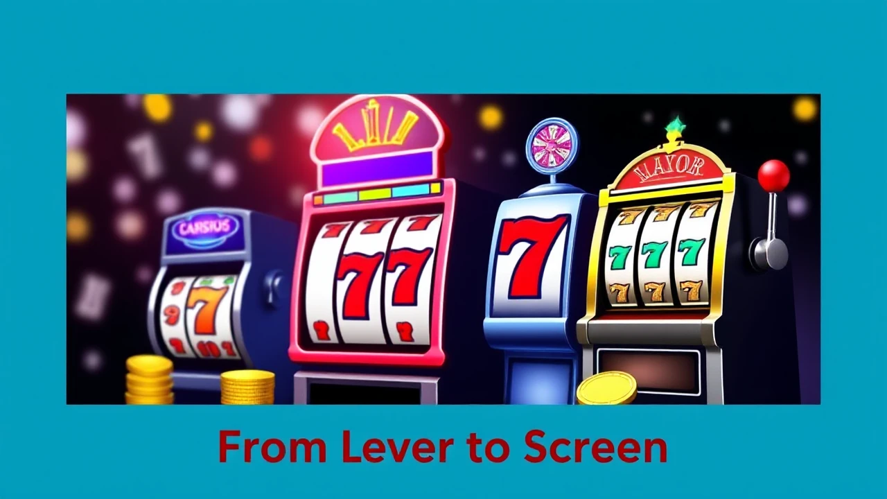 Unveiling the Evolution of Online Slot Technology: From Lever to Screen