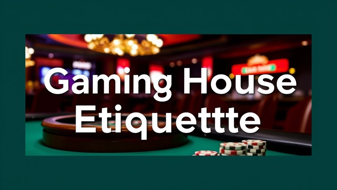Mastering for Gaming House Etiquette