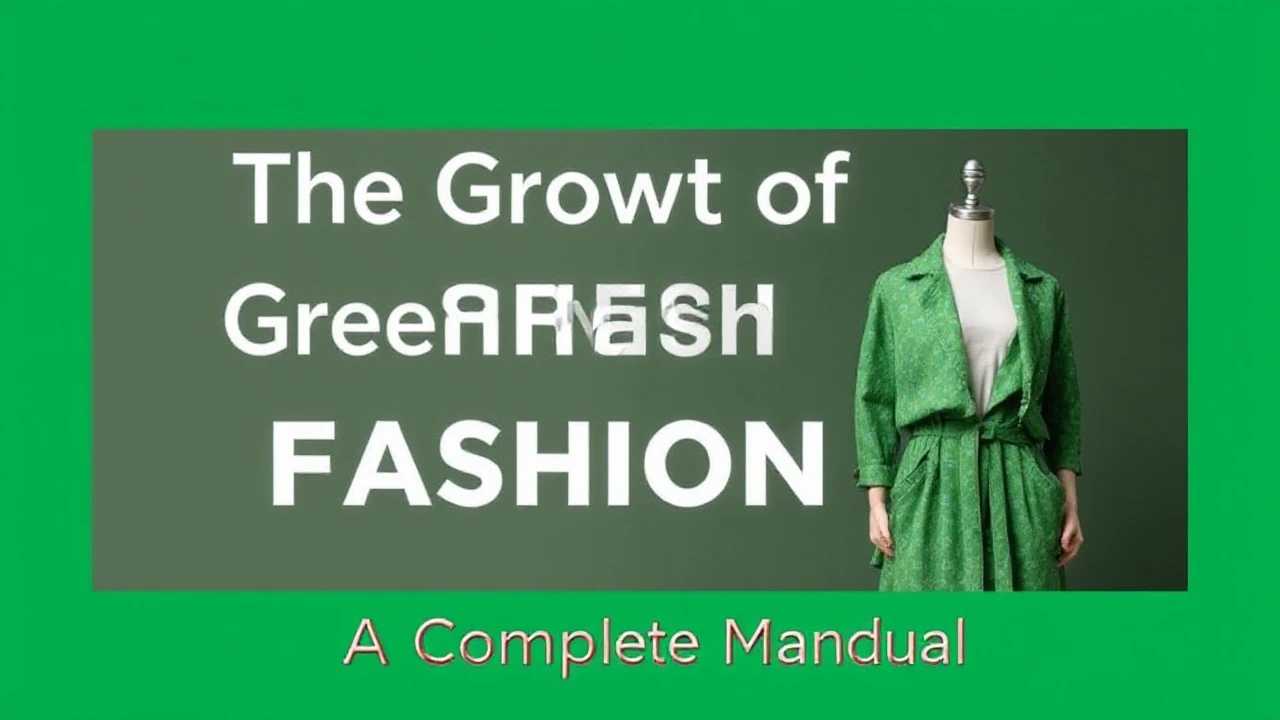 The Growth of Green Fashion: A Complete Manual