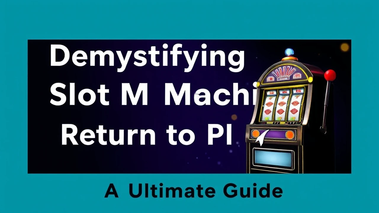 Demystifying Slot Machine Return to Player (RTP): A Ultimate Guide