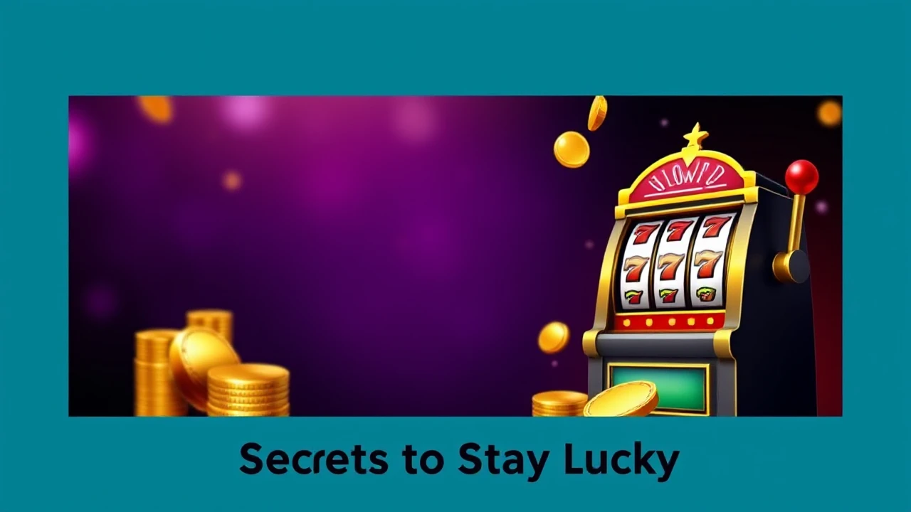 Mastering the Art of Winning Big on Casino Slots: Secrets to Stay Lucky