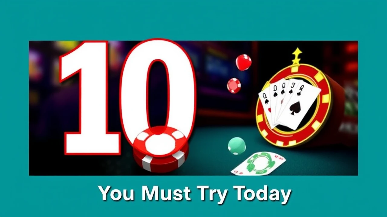 Must-Try 10 Online Casino Gambling Games You Must Try Today