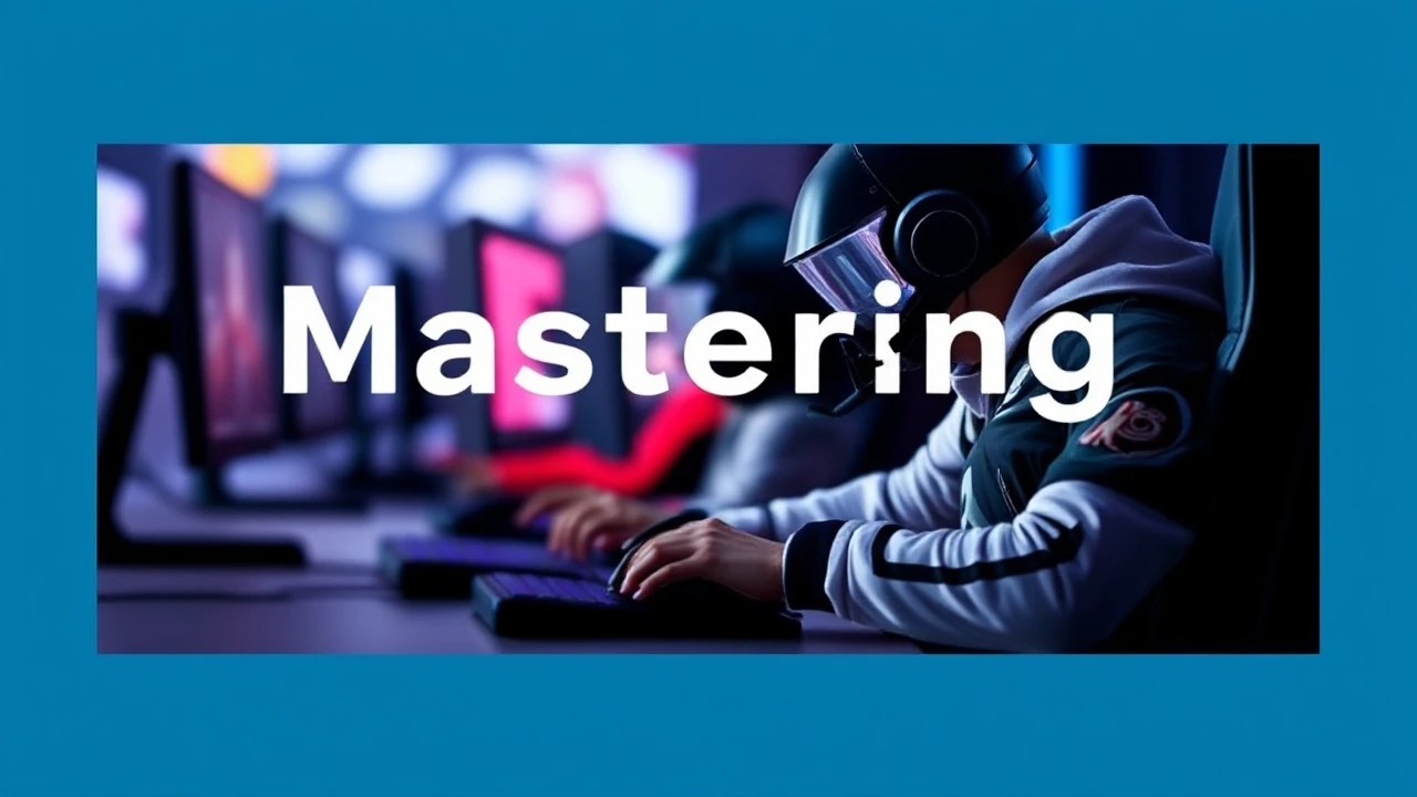 Mastering Esports: An Amateur's Introduction to Competitive Gaming