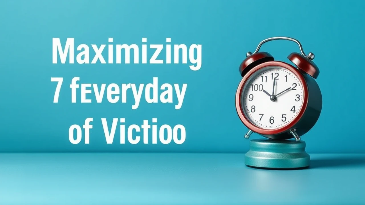 Maximizing Efficiency: 7 Everyday Habits of Victorious Folks