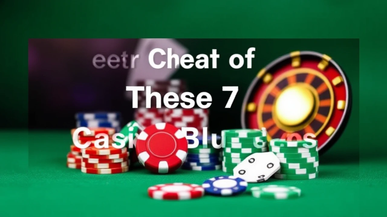 Steer Clear of These 7 Casino Blunders