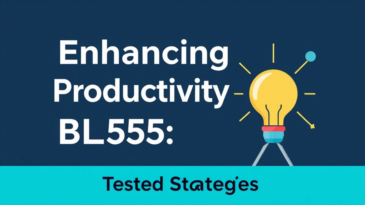 Enhancing Productivity with BL555: Tested Strategies