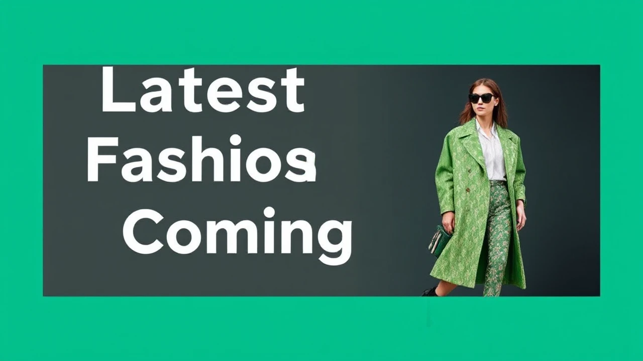 Latest Fashion Trends to Look Forward to in the Coming Year