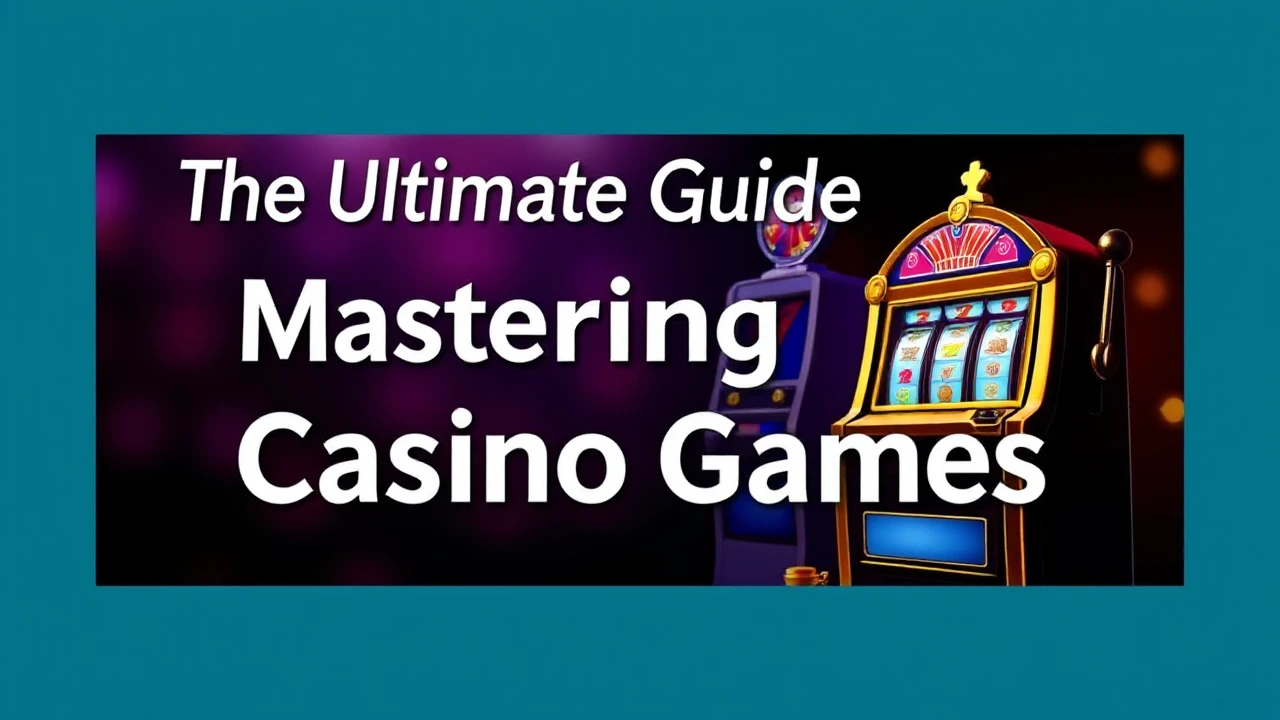 The Ultimate Guide to Mastering Casino Games