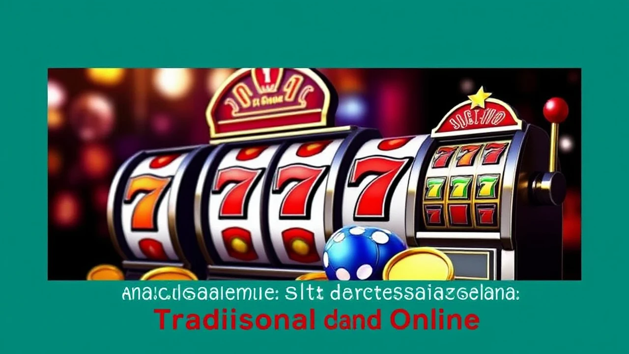 Perbedaan Antara Slot Kasino Tradisional dan Online: Analisis Mendalam