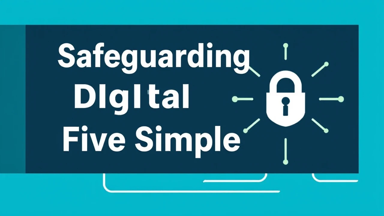 Safeguarding Your Digital Devices: Five Simple Tips
