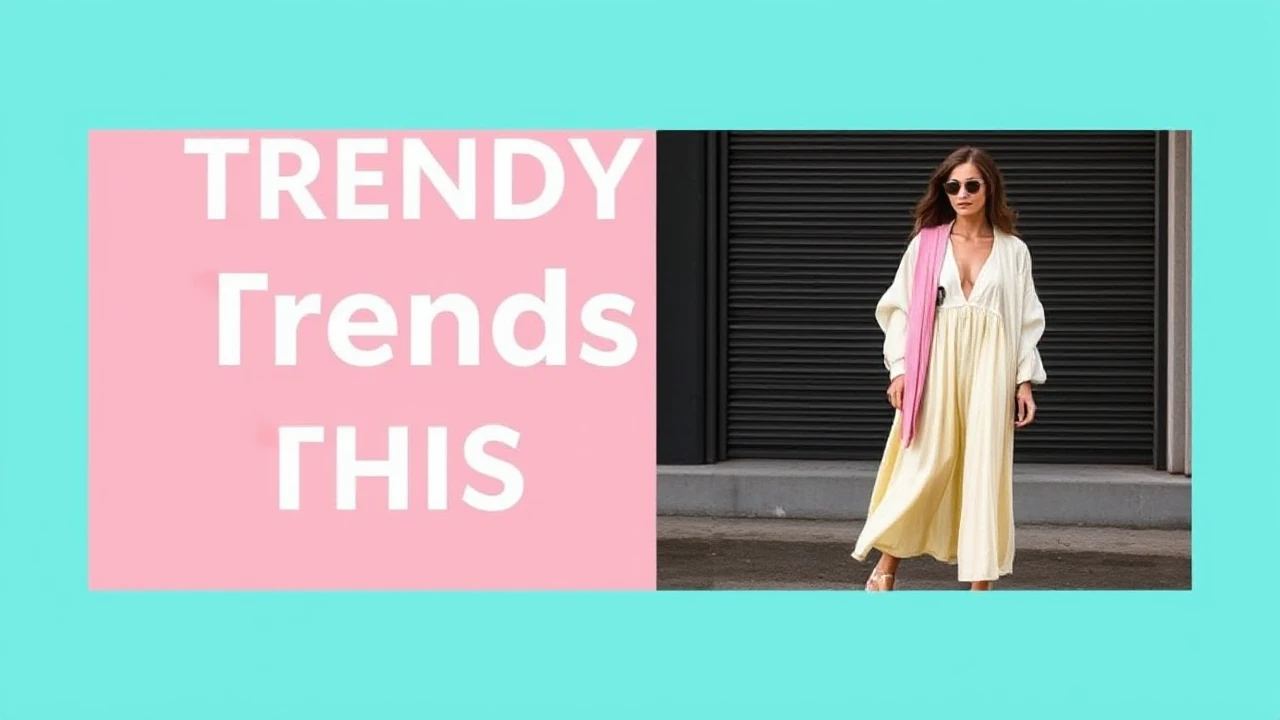 Trendy Trend Trends for This Season