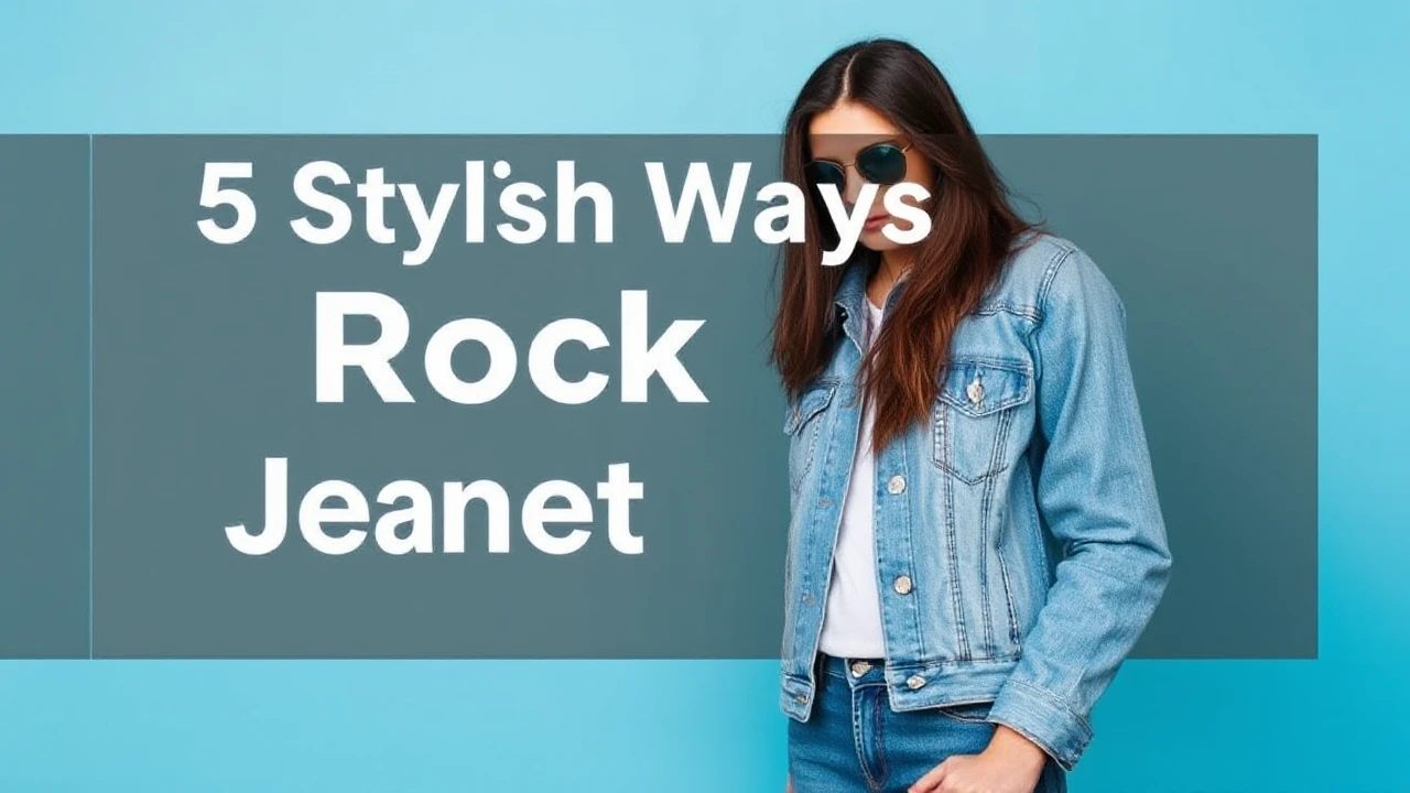 5 Stylish Ways to Rock Jean Jackets During the Current Season: Expert Advice