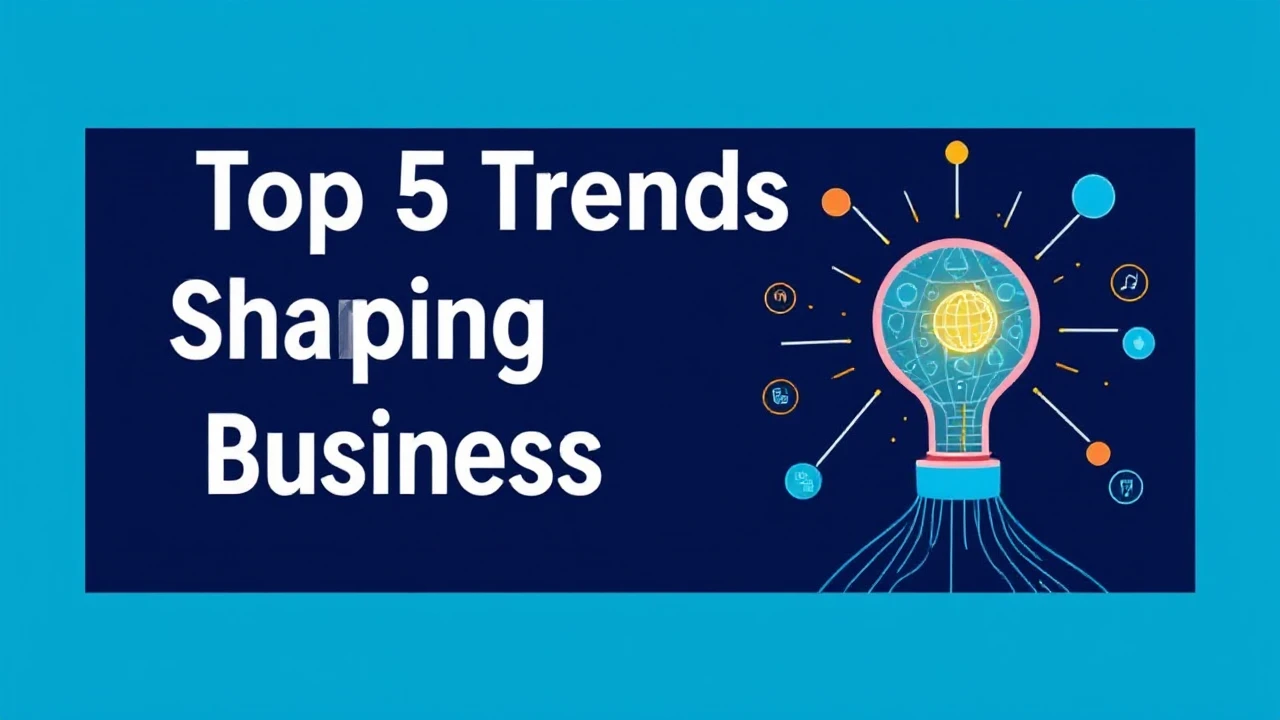 Exploring the Top 5 Trends Shaping the Future of Business Innovation