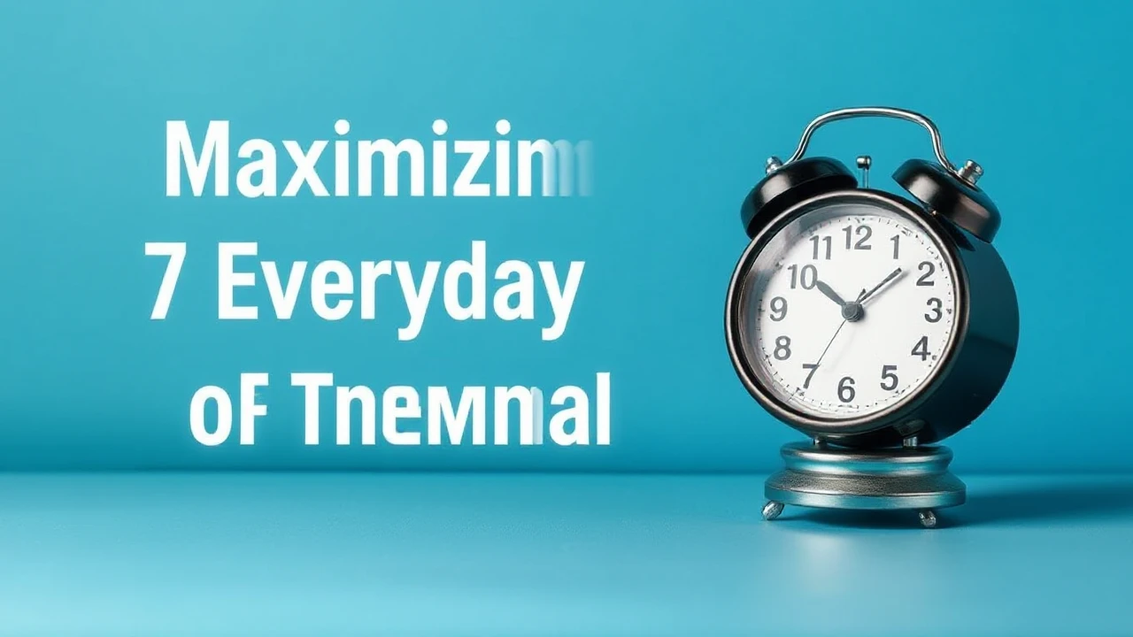 Maximizing Efficiency: 7 Everyday Habits of Triumphant People