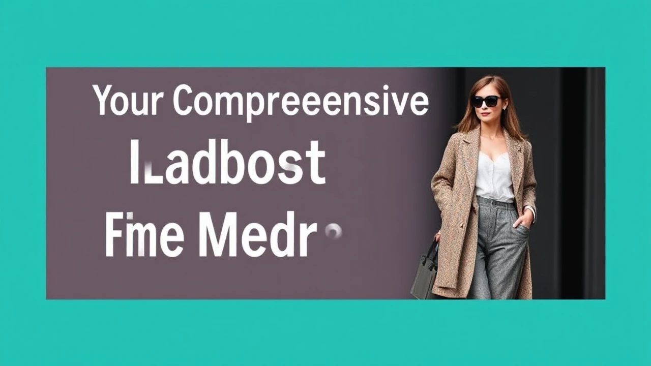 Your Comprehensive Handbook to Latest Fashion for the Modern Woman