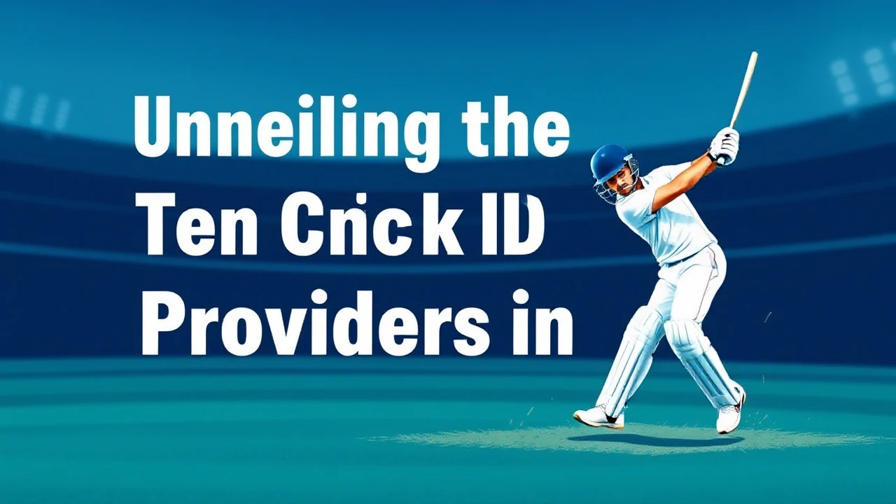 Unveiling the Top Ten Cricket ID Providers in India