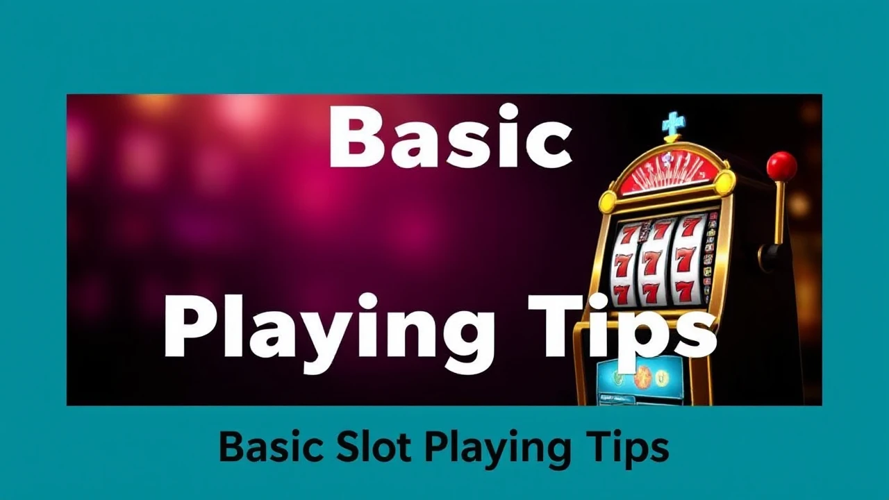 Basic Slot Playing Tips