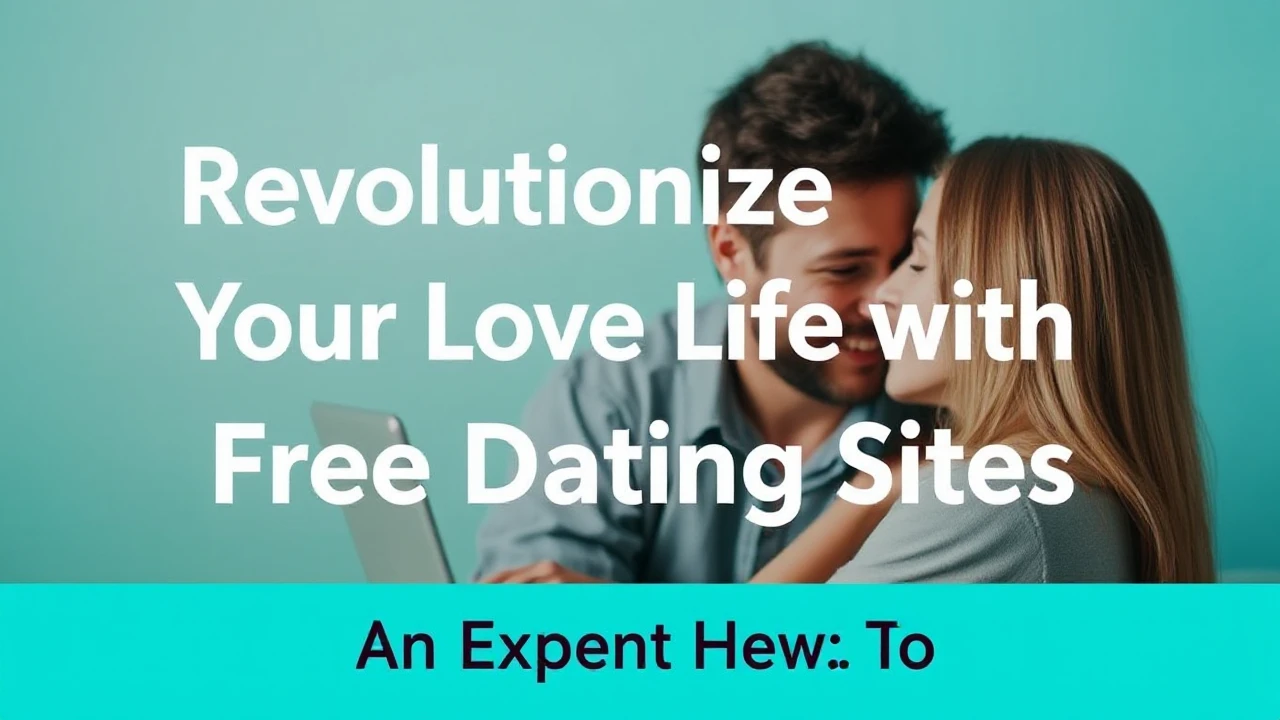 Revolutionize Your Love Life with Free Dating Sites: An Expert How-To