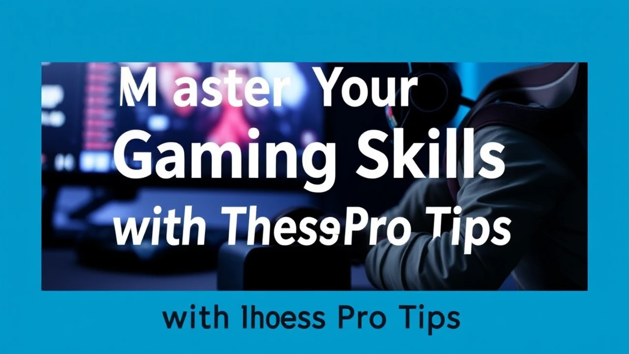 Master Your Gaming Skills with These Pro Tips