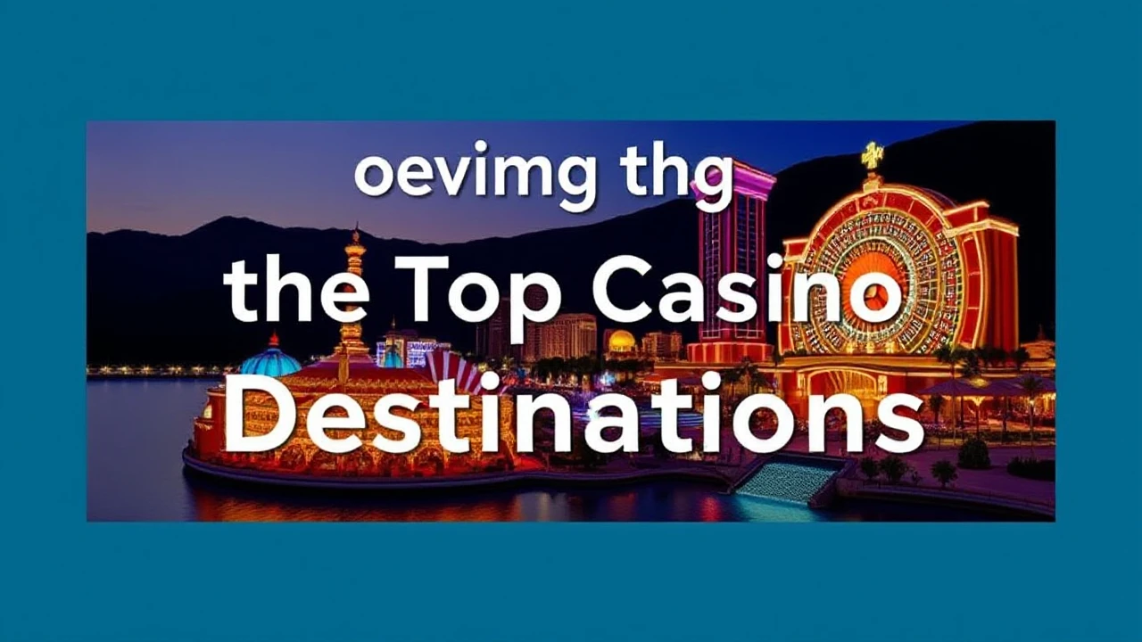 Discovering the Top Casino Destinations Worldwide