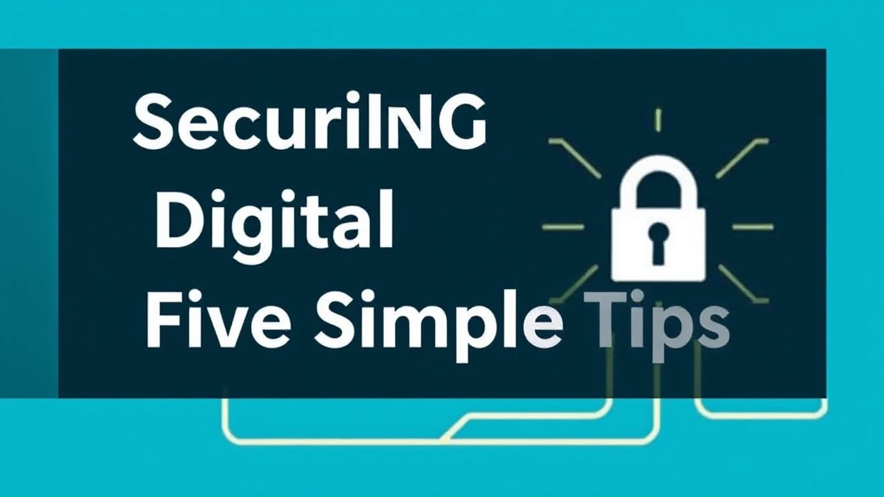 Securing Your Digital Devices: Five Simple Tips